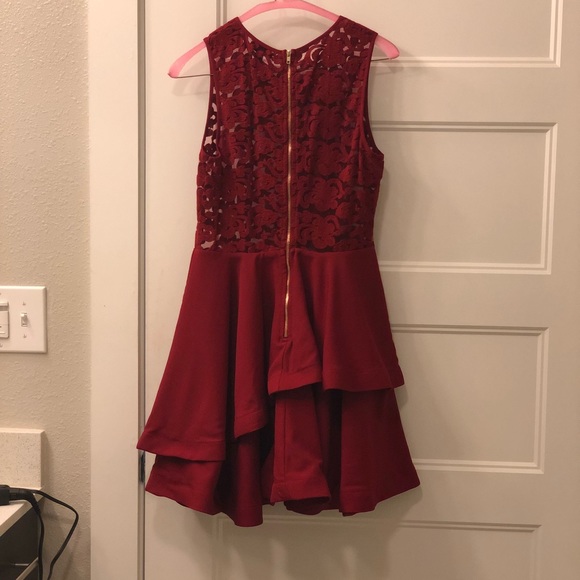 Revolve Red Cocktail Dress - Picture 3 of 6